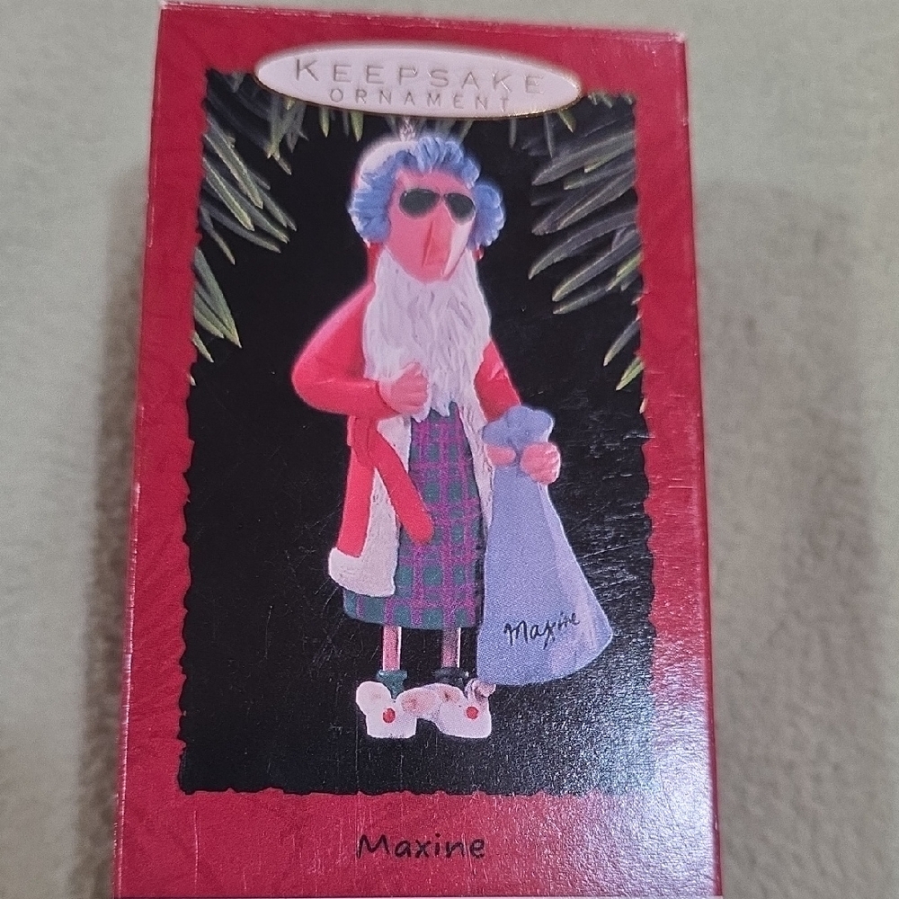 Hallmark Keepsake Ornament - Maxine in Red and Blue